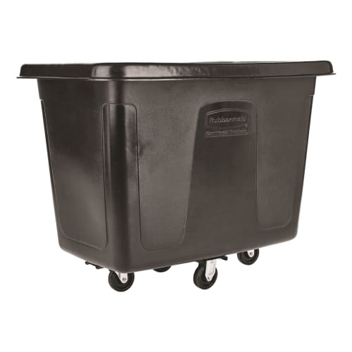 Rubbermaid 12 Cubic Foot, Cube Truck, Black